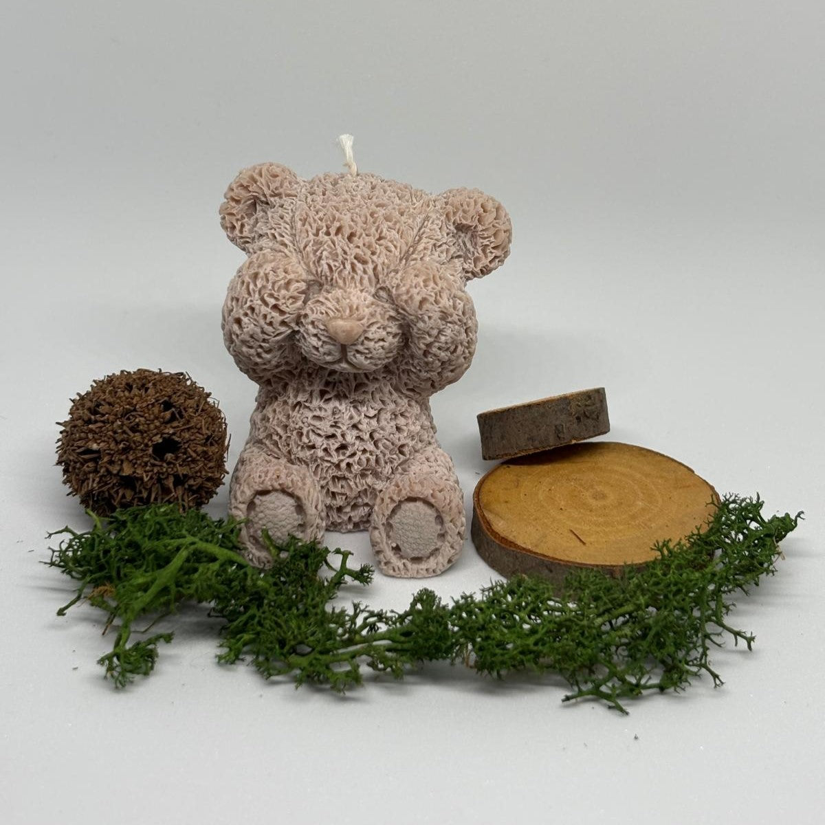 Pine Bear Candle